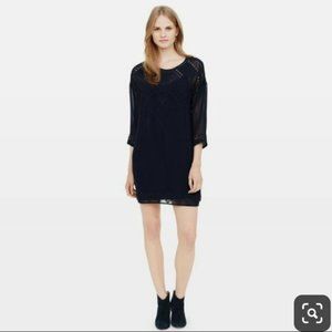 Club Monaco Naiose Navy Shift Dress Size 2